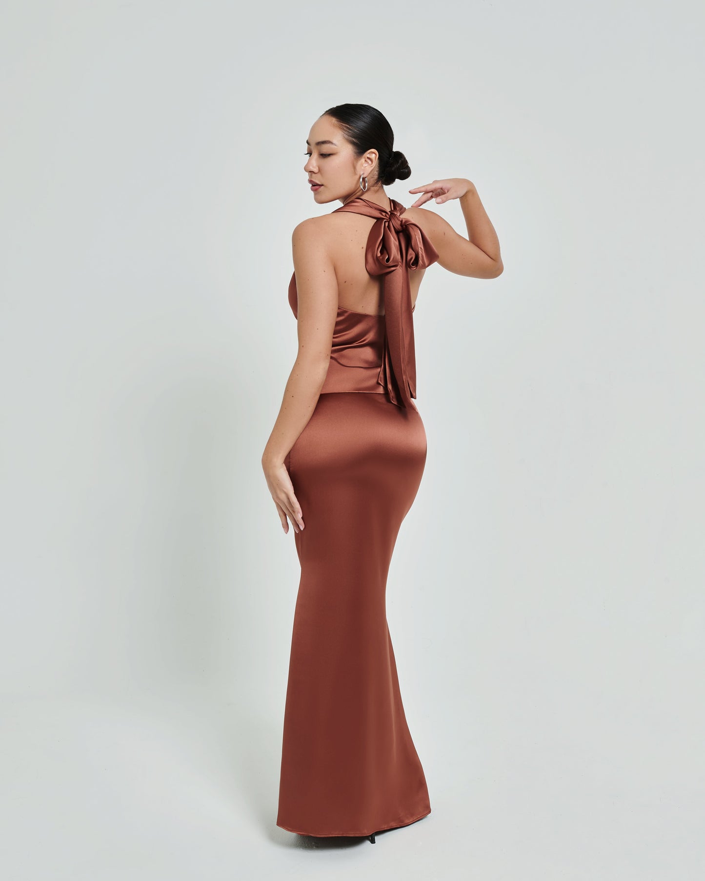 Luna Satin Skirt