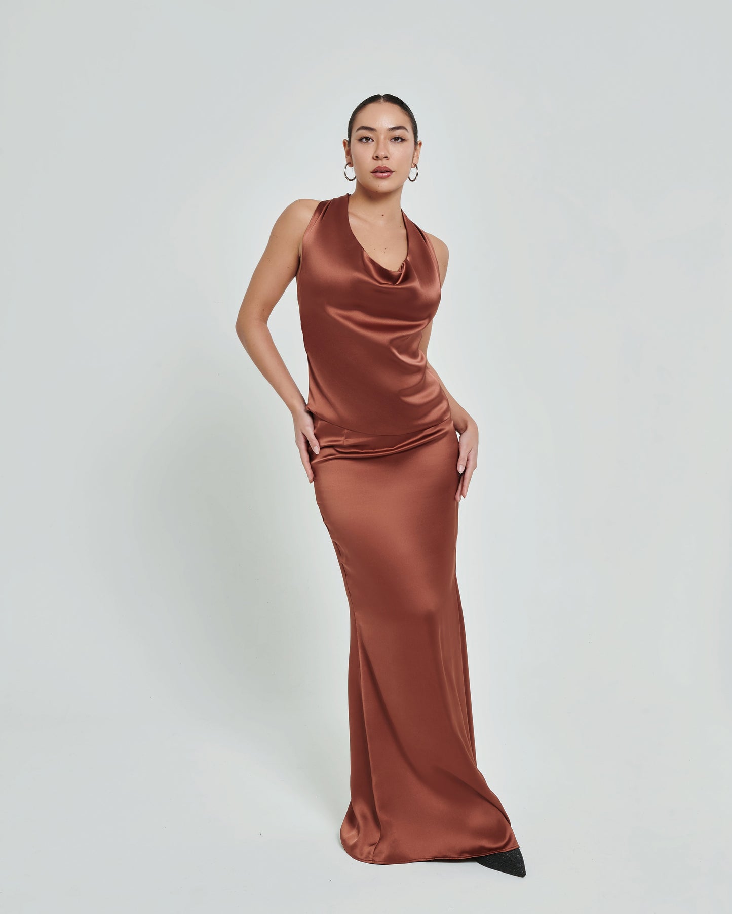 Luna Satin Top