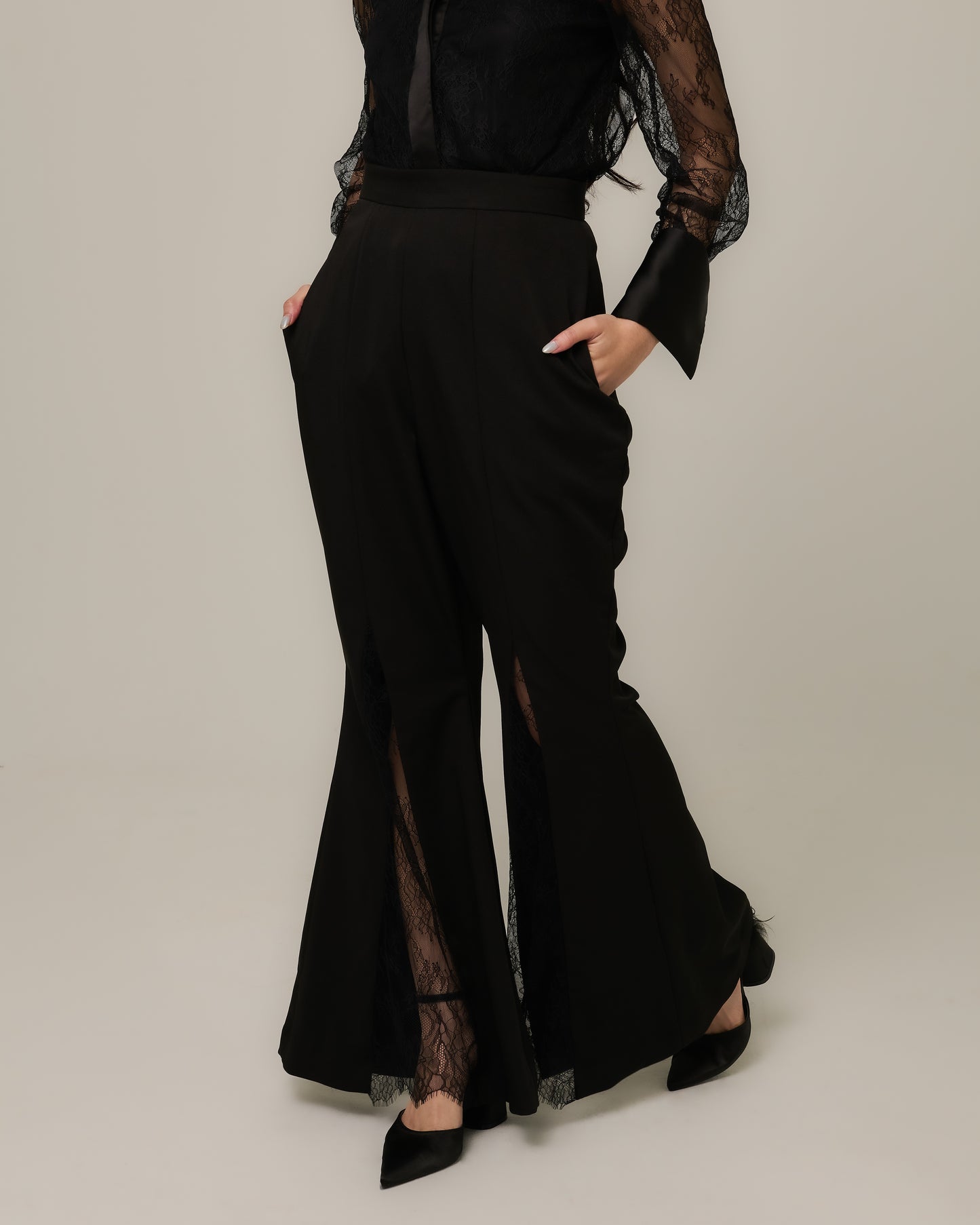 Nova Tailored Lace Pants (Custom Made Exclusive)