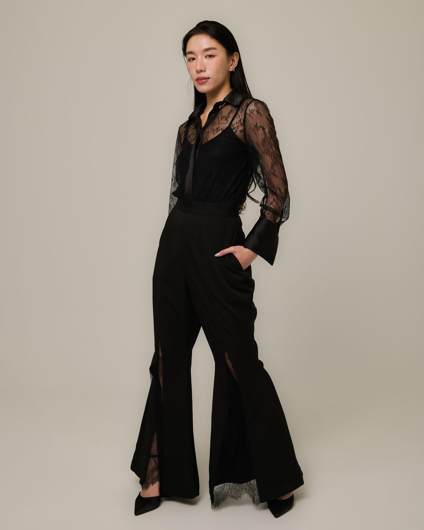 Nova Tailored Lace Pants (Custom Made Exclusive)