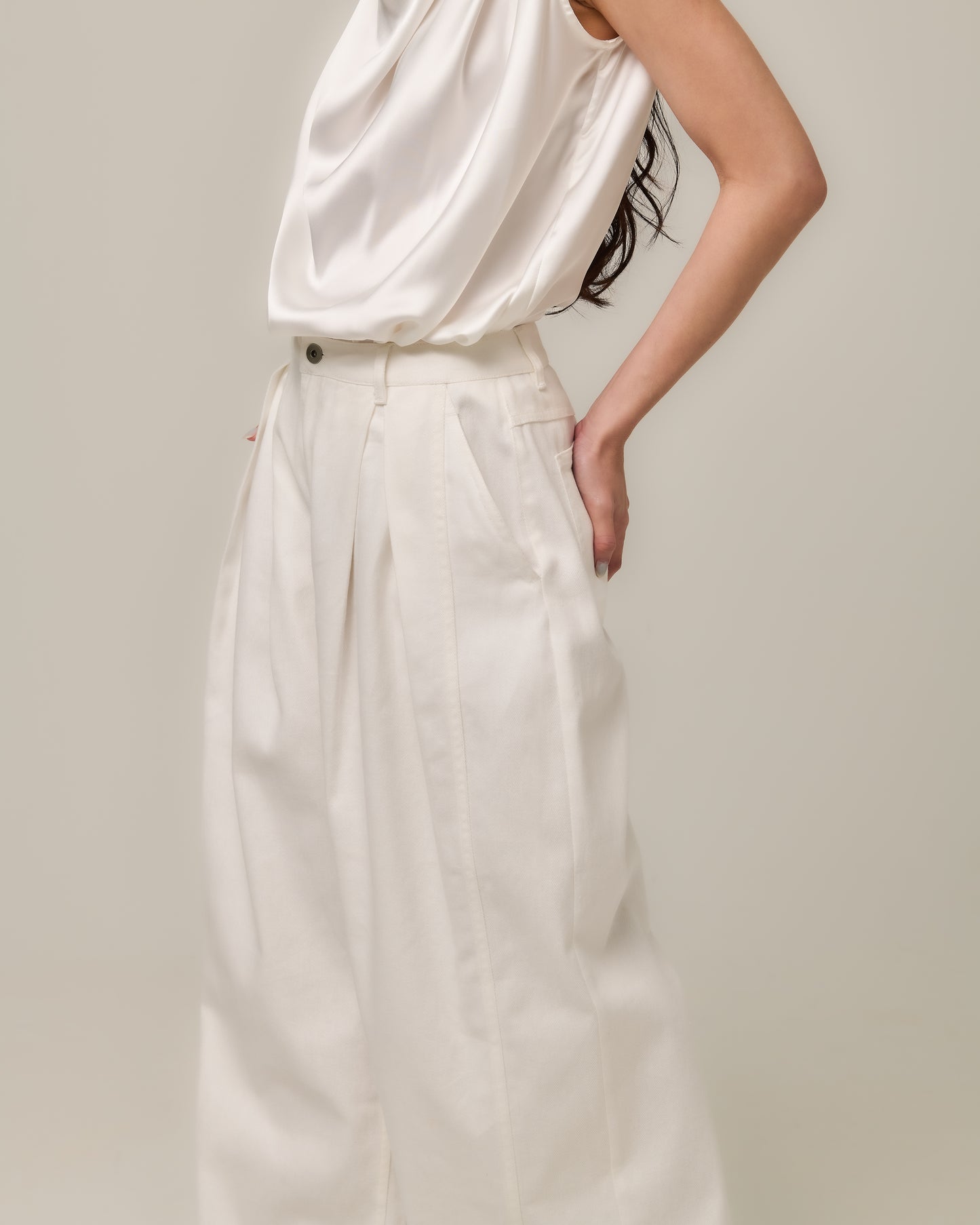 Serene Wide-Leg Denim Pants