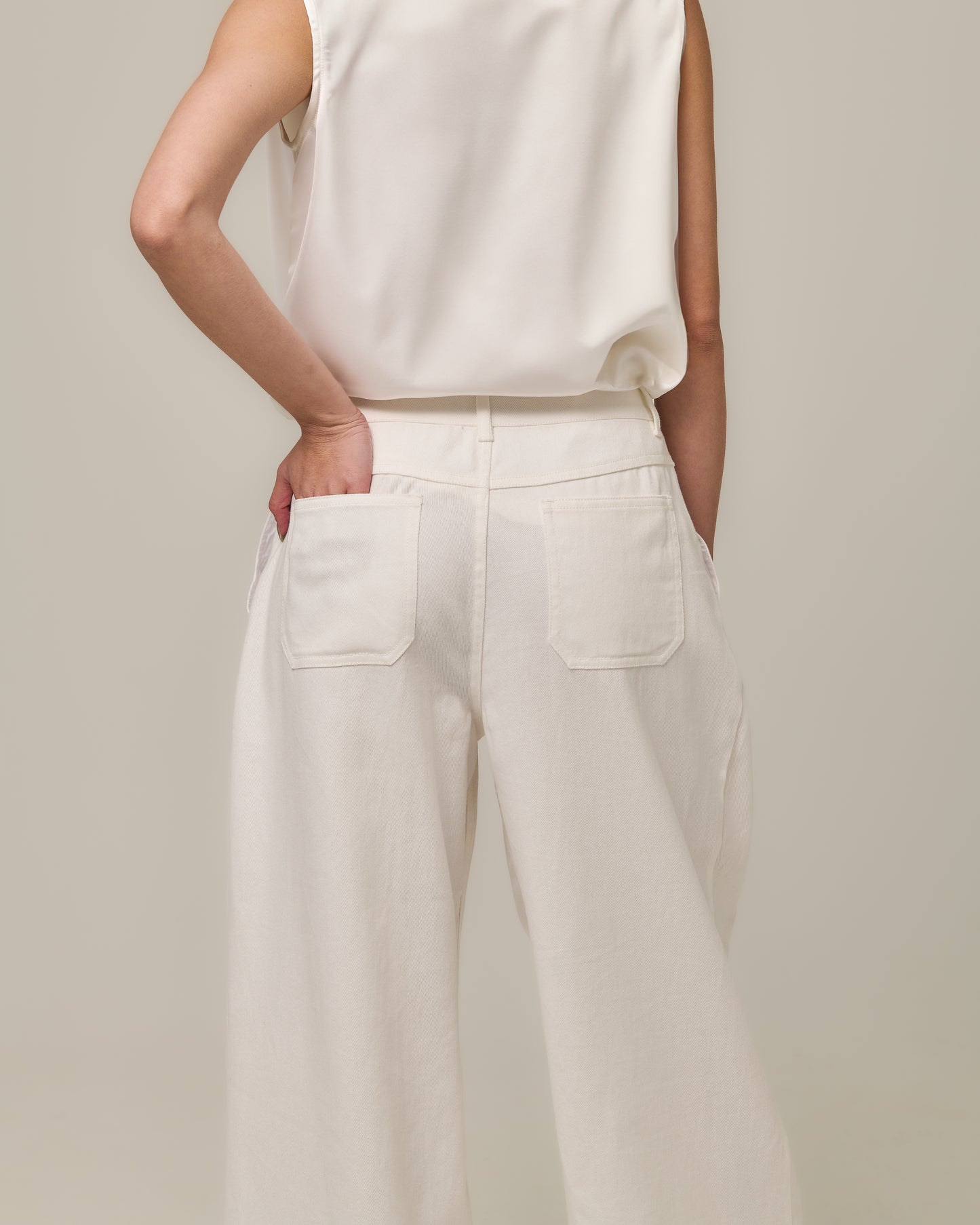 Serene Wide-Leg Denim Pants