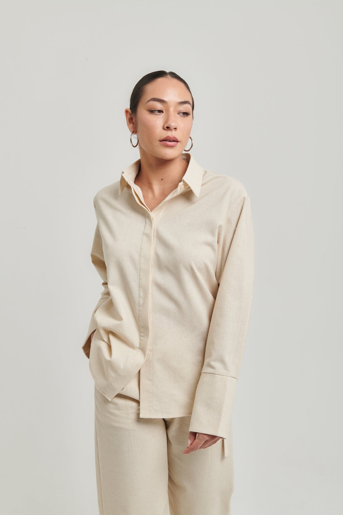 Cosmos Linen Shirt