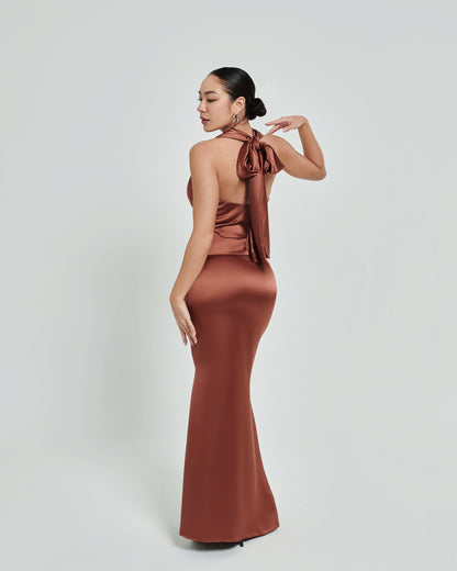 Luna Satin Skirt