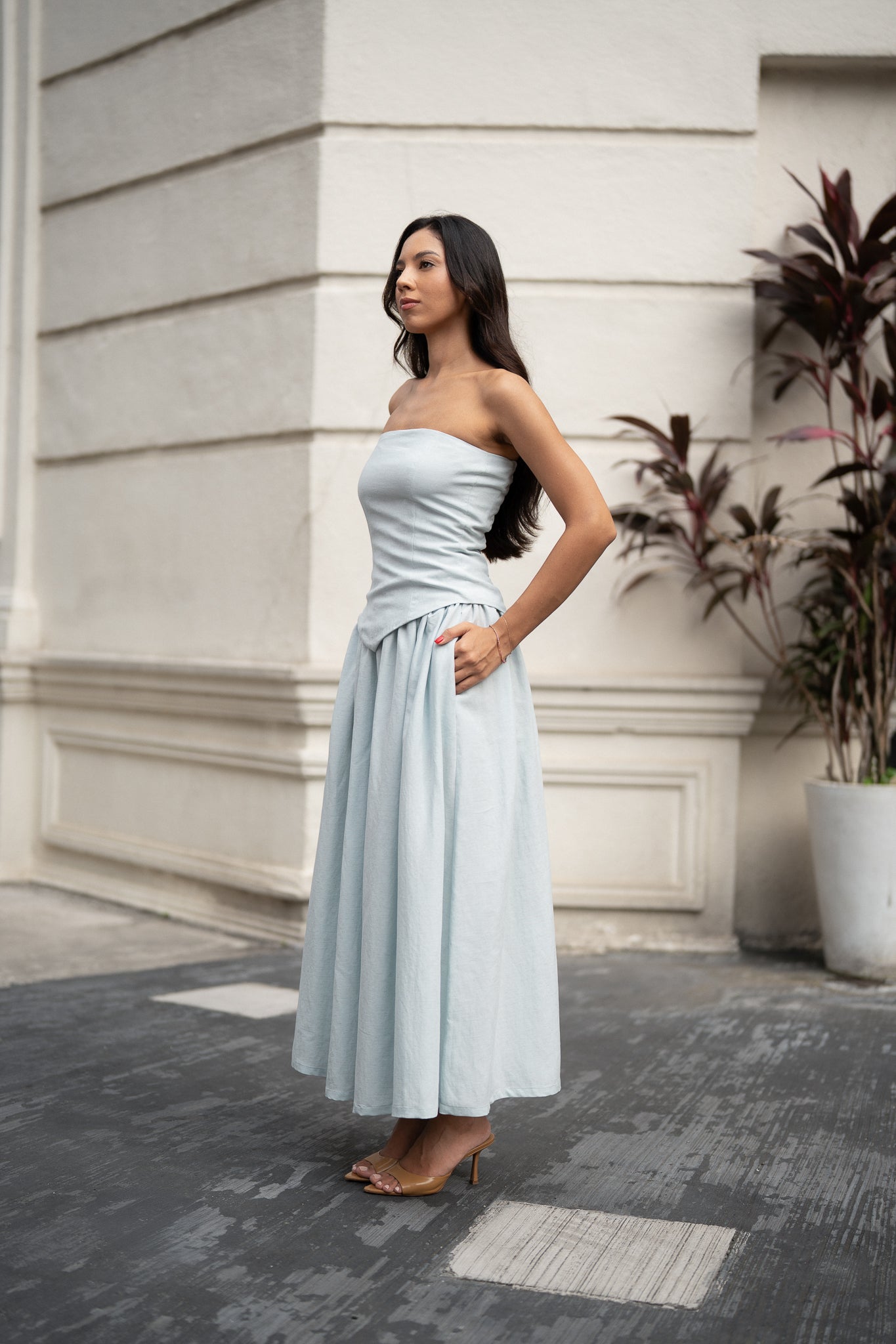 Sonya Flowy Maxi Skirt