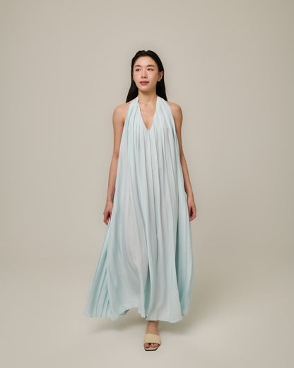 Soleil Pleated Maxi Dress