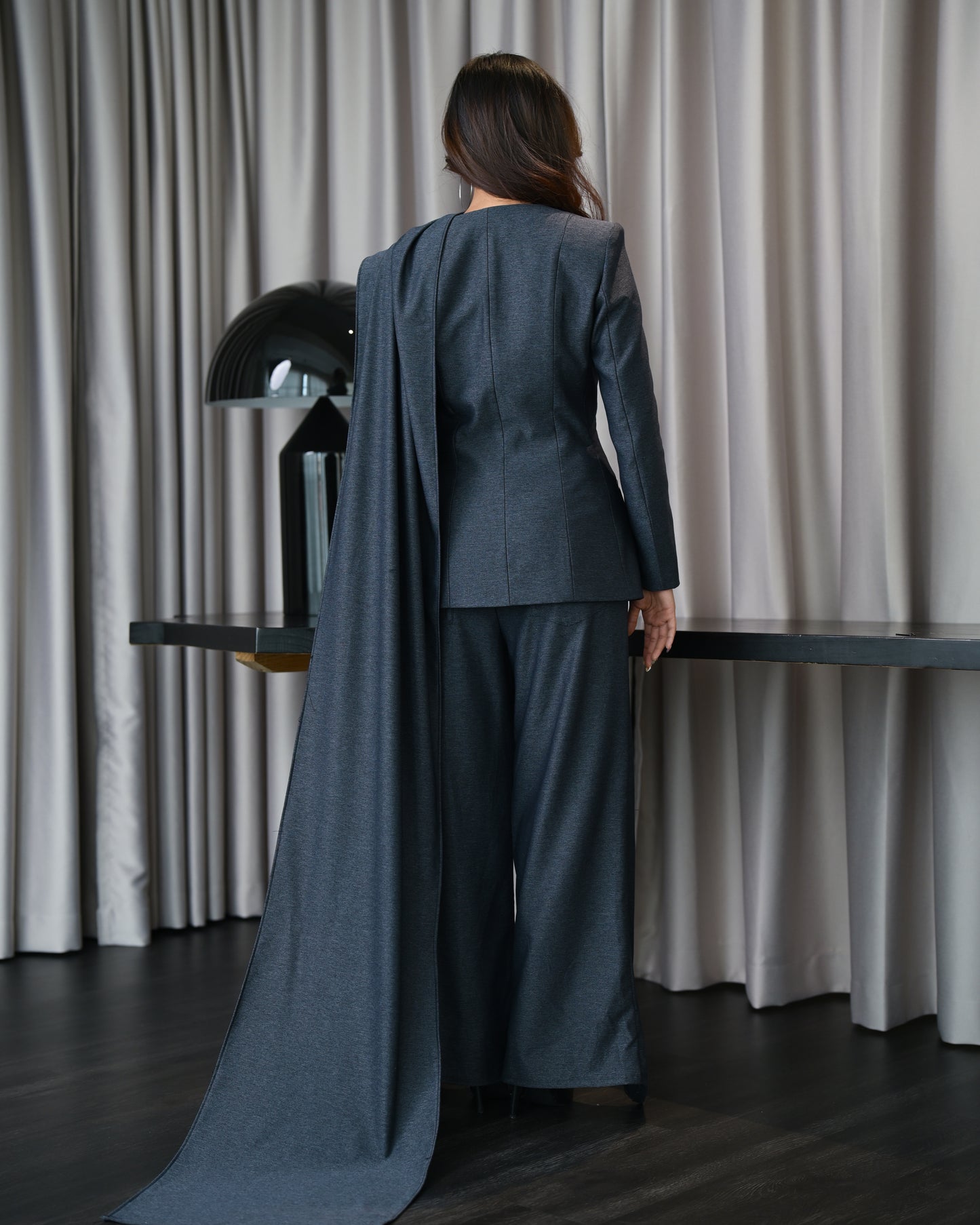 Vera Tailored Scarf Jacket