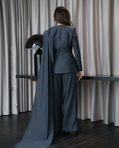 Vera Tailored Scarf Jacket