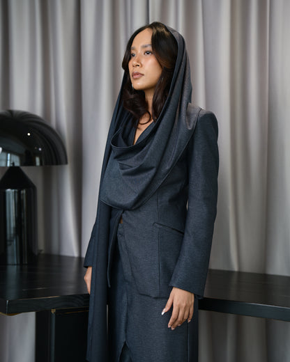 Vera Tailored Scarf Jacket